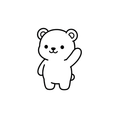 TrenT Bear waving